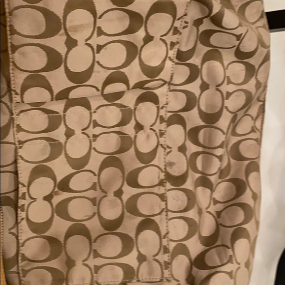 Coach, boho, leather, large zippered tote! - Picture 14 of 15